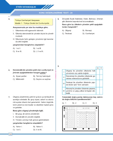 page 141 ata yayincilik 6 sinif ben