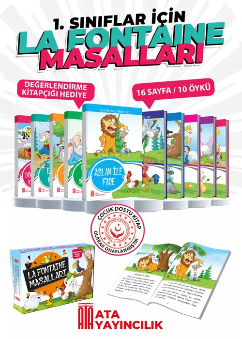 La Fontaine Masalları Öykü Dizisi Kapak Resmi