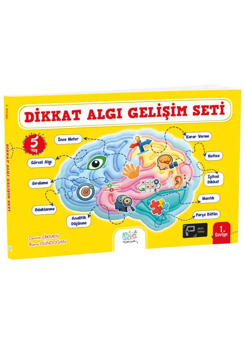 Dikkat Algı Gelişim Seti - 1 Kapak Resmi