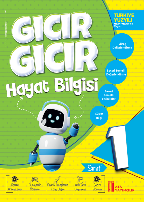 1. Sınıf Gıcır Gıcır Hayat Bilgisi Kitabı Kapak Resmi