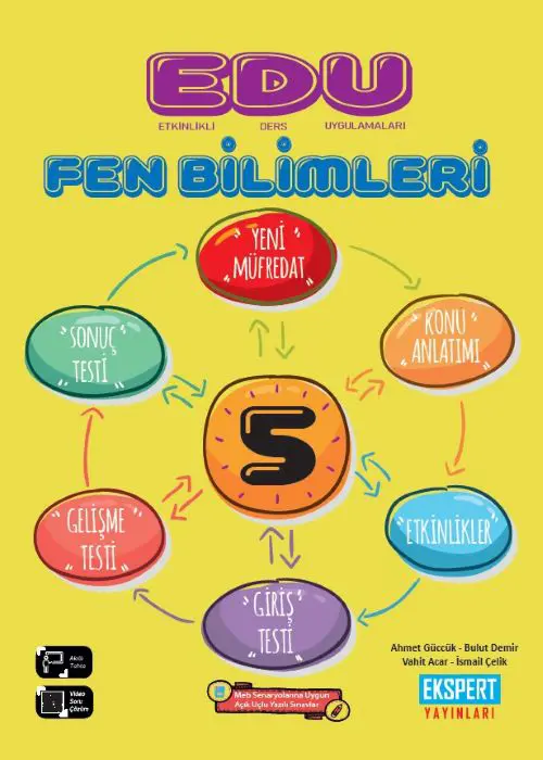 5. Sınıf Ekspert EDU Fen Bilimleri Kapak Resmi