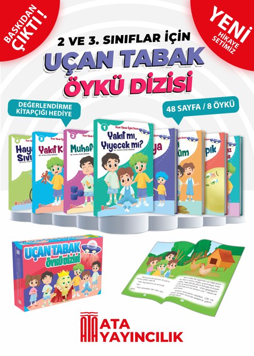 Uçan Tabak Öykü Dizisi Kapak Resmi