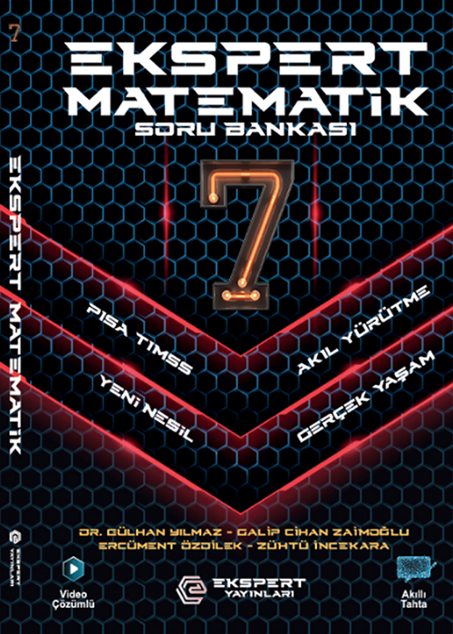 7. Sınıf Ekspert Matematik Soru Bankası Kapak Resmi