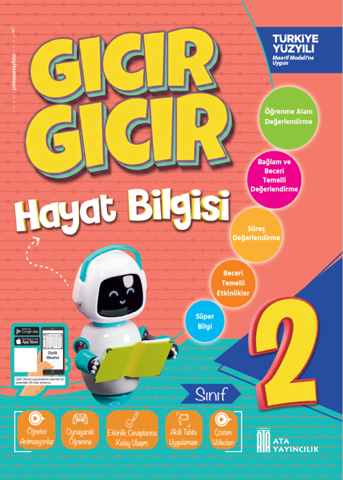 2. Sınıf Gıcır Gıcır Hayat Bilgisi - TYMM Kapak Resmi