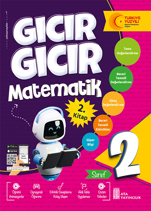 2. Sınıf Gıcır Gıcır Matematik 2. Kitap Kapak Resmi