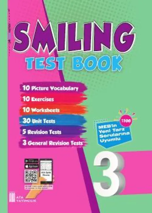 3. Sınıf Smiling Test Book Kapak Resmi