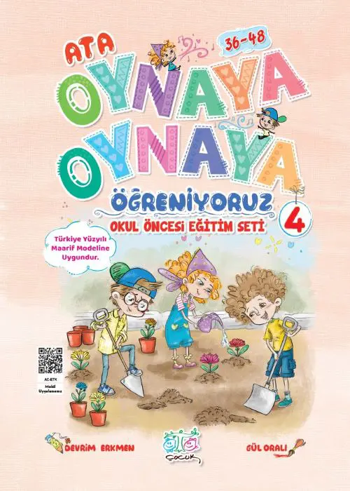 Oynaya Oynaya Öğreniyoruz Plus Eğitim Seti 4. Kitap Kapak Resmi