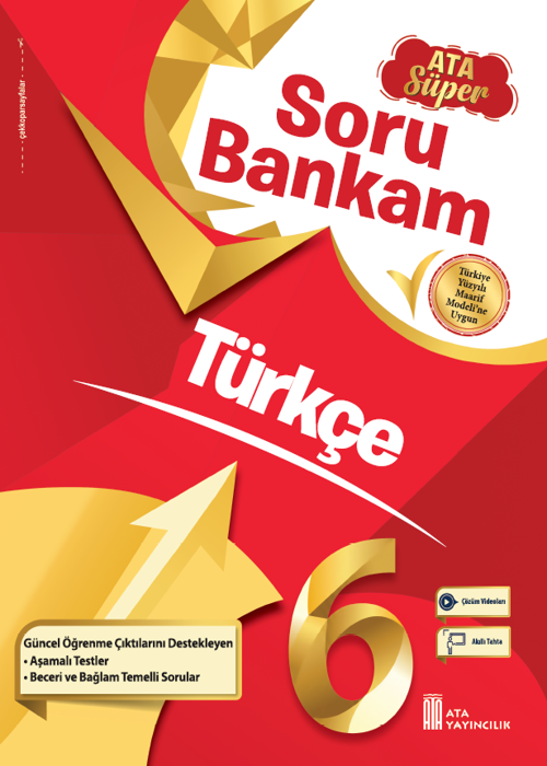 6. Sınıf Türkçe Ata Süper Soru Bankam - Yeni Baskı Kapak Resmi