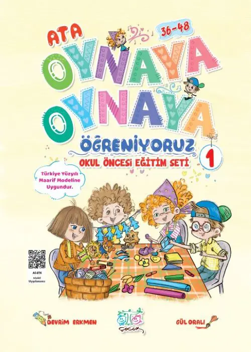 Oynaya Oynaya Öğreniyoruz Plus Eğitim Seti 1. Kitap Kapak Resmi