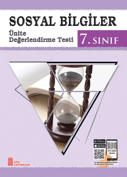 7. Sınıf Sosyal Bilgiler Ünite Değerlendirme Testi Kapak Resmi