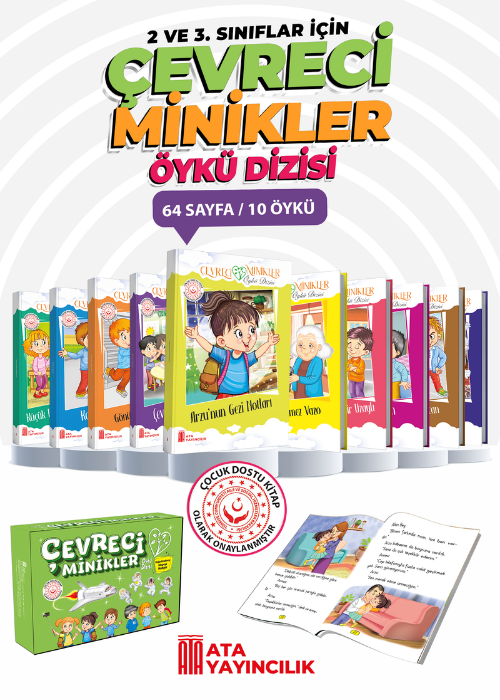 Çevreci Minikler Öykü Dizisi Kapak Resmi