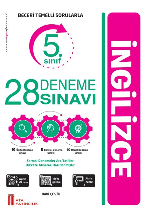 5. Sınıf 28 Deneme Sınavı İngilizce Kapak Resmi