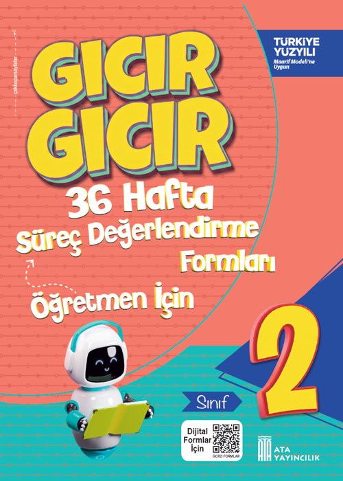 2. Sınıf Gıcır Gıcır 36 Hafta Süreç Değerlendirme Formları (Öğretmen İçin) Kapak Resmi