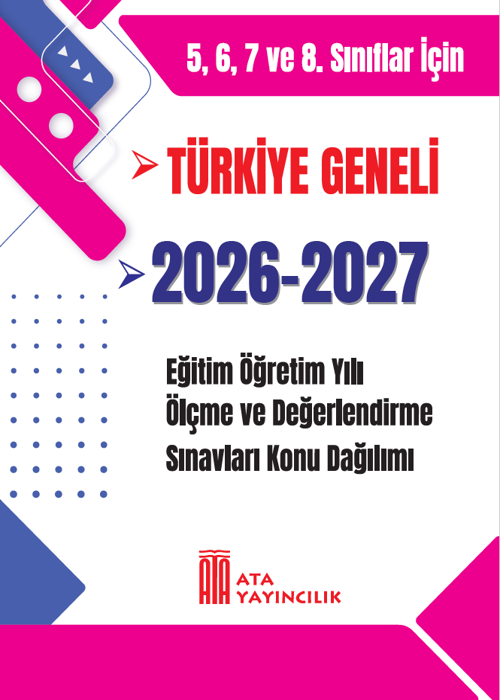 5-8. Sınıflar Kurumsal Deneme İçerikleri Kapak Resmi