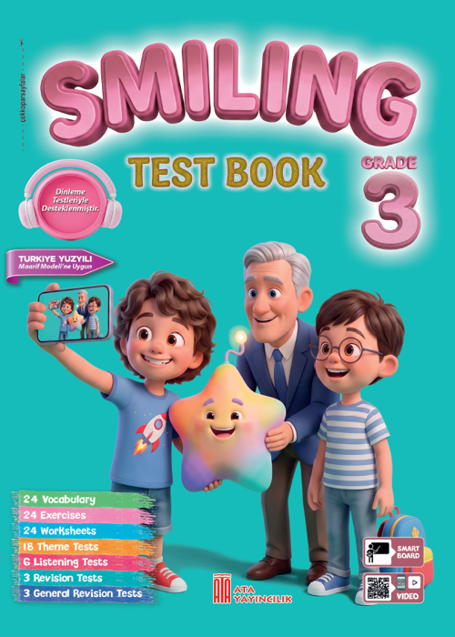 3. Sınıf Smiling Test Book - Yeni Kapak Resmi