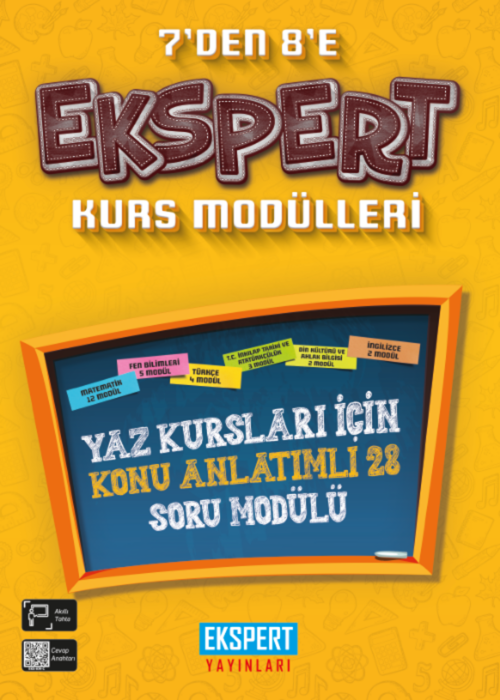 Ekspert 7'Den 8'E Kurs Modülleri Kapak Resmi