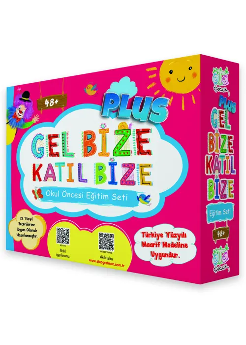 Gel Bize Katıl Bize Eğitim Seti Plus Kapak Resmi