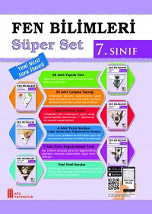 7. Sınıf Fen Bilimleri Süper Set Kapak Resmi